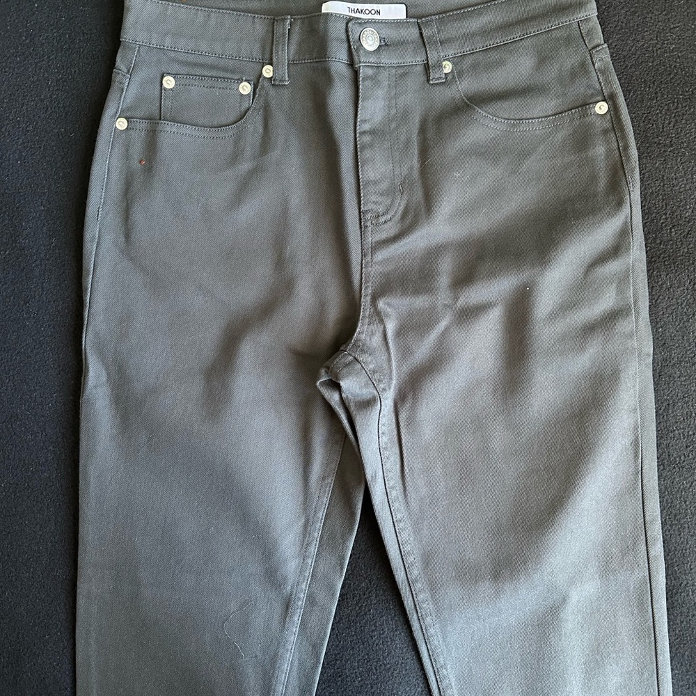 Gray THAKOON High-Waisted Pants